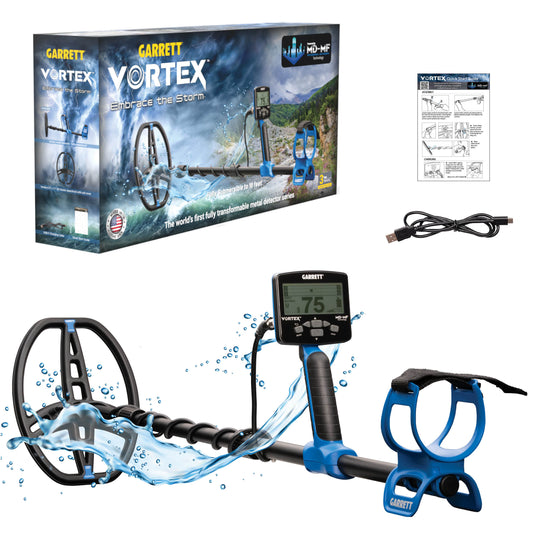 Garrett Vortex VX9 Detector- SECRET HOLIDAY STOCKING STUFFERS INCLUDED FREE!