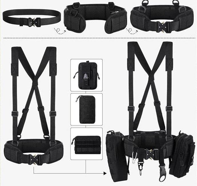 Croknit Tactical Belt and Harness
