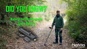 NOKTA Video-Waterproof Rechargeable Spare Battery