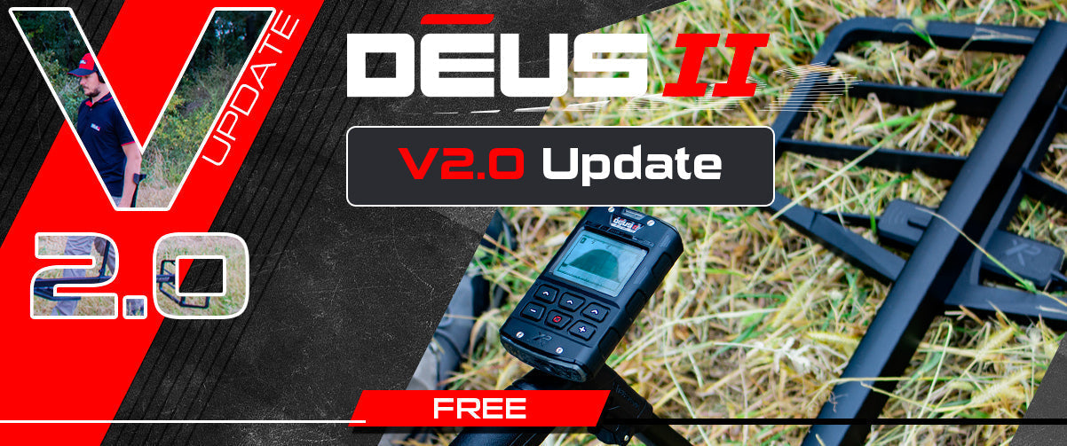 V2.0 Update for XP Deus II Detectors