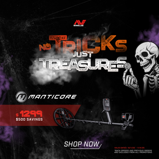 Minelab Manticore - October Special Pricing