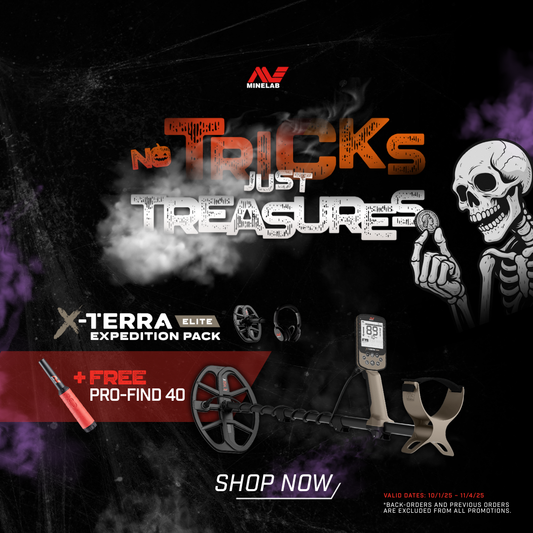 Minelab X-TERRA Elite Expedition Pack- October Special
