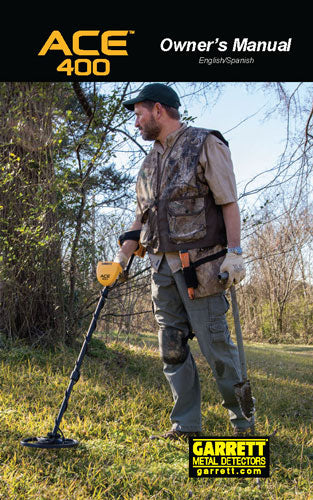 Garrett ACE 400 with Headphones