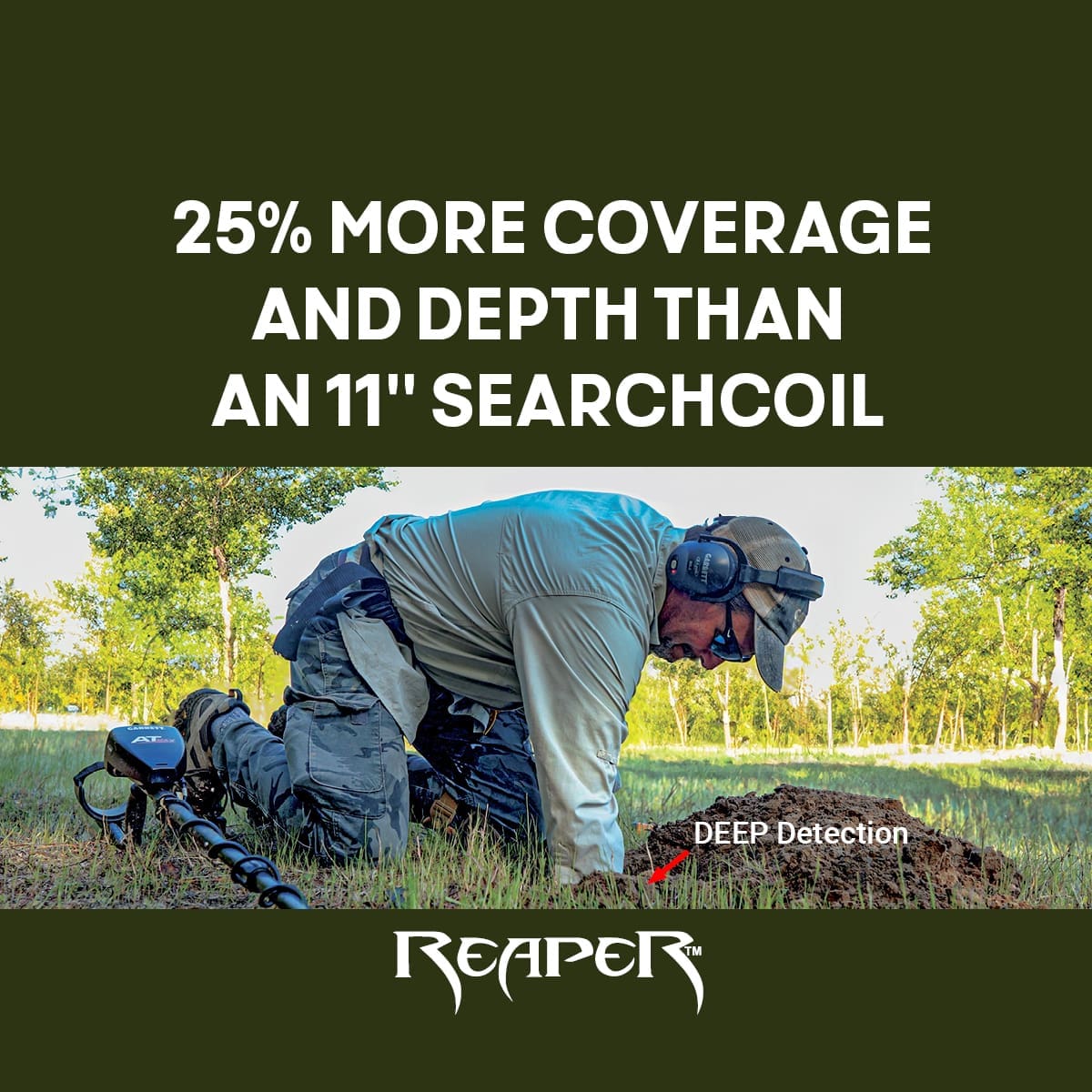 Garrett AT 14″ x 11″ DD Reaper searchcoil