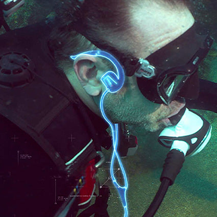 XP BONE CONDUCTION HEADPHONES FOR DEUS II METAL DETECTOR