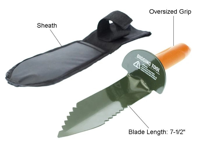 12" Serrated Dig Tool