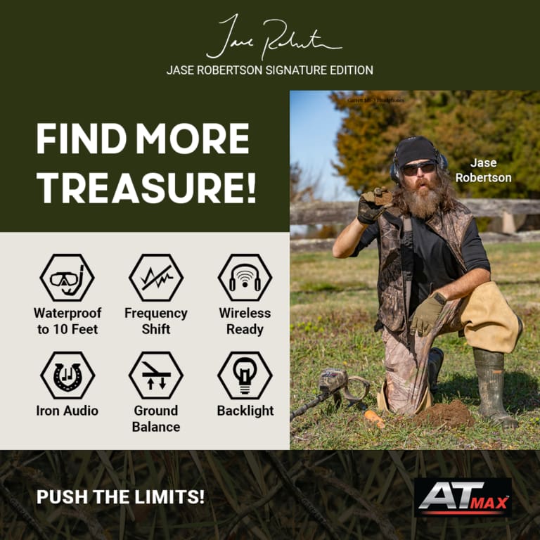 Garrett AT MAX- Jase Robertson Camo Edition