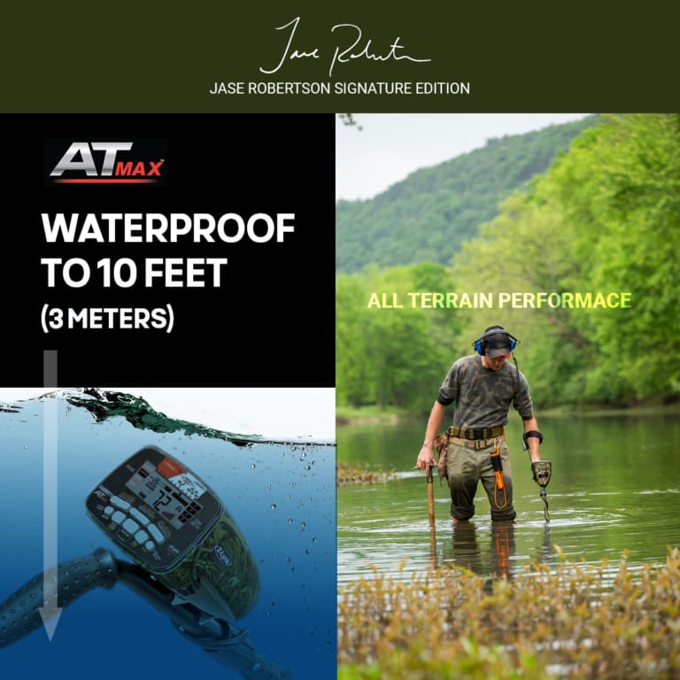 Garrett AT MAX- Jase Robertson Camo Edition