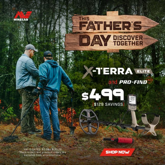 Minelab X-TERRA Elite- June Special- Free Pro-Find PinPointer!