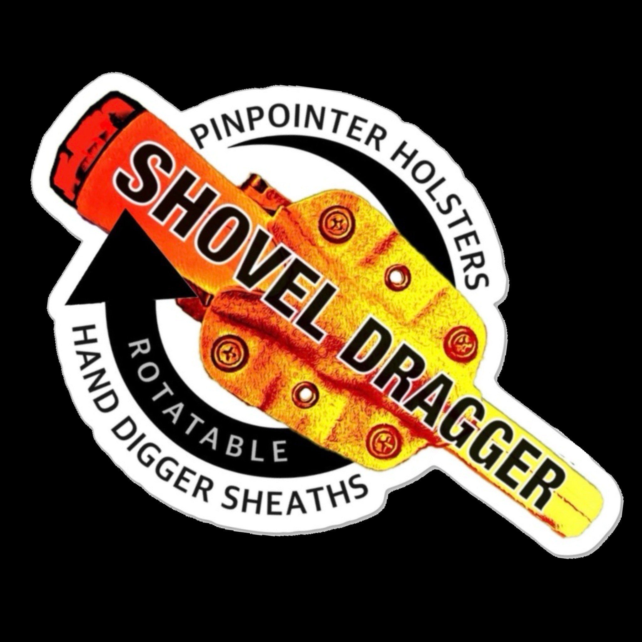 Shovel Dragger Molle Attachment Pinpointer Holster for XP MI-4 and MI-6