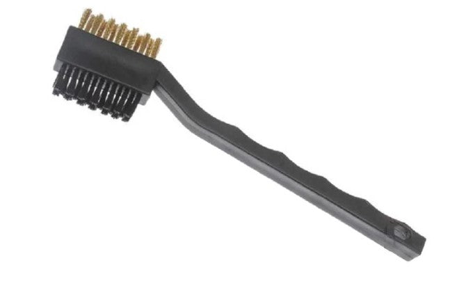 7 inch Doublesided wire brush-Brass/Nylon