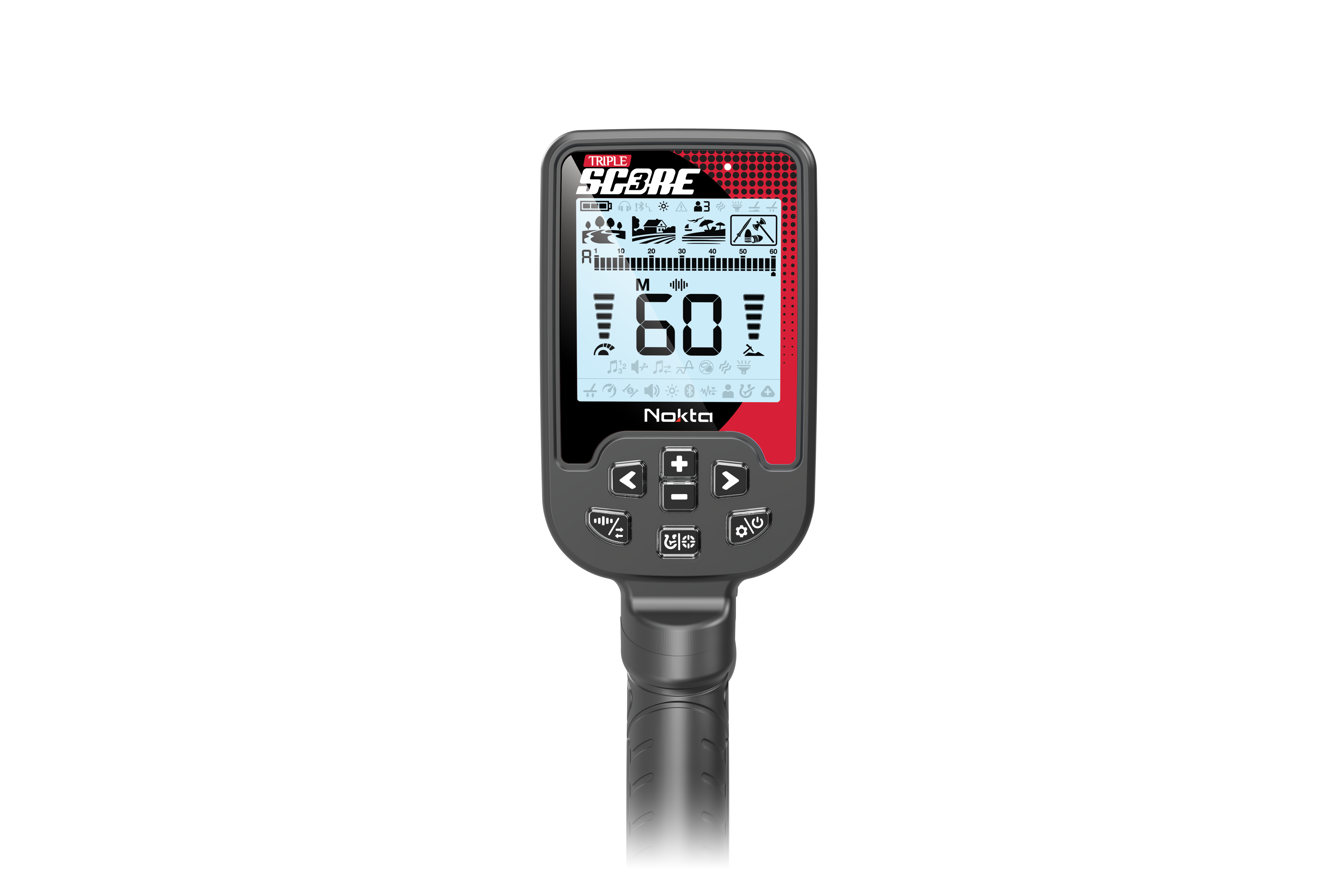 Nokta TRIPLE SCORE METAL DETECTOR with PRO PACK-Includes PinPointer!