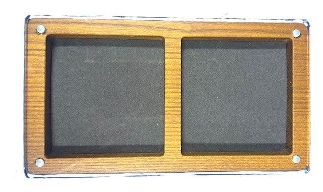Wooden Dual Compartment Jewelry/Finds Display Box