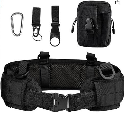 Battle Belt Tactical Molle Belt and Suspender Set