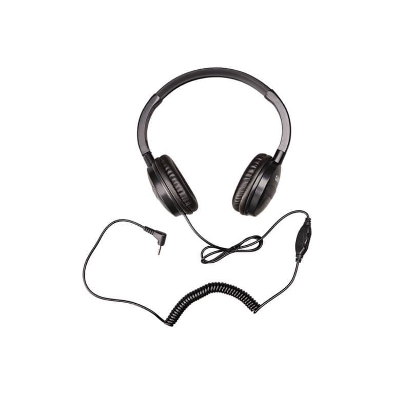 Garrett  ClearSound Easy Stow Headphones with 1/8 inch jack