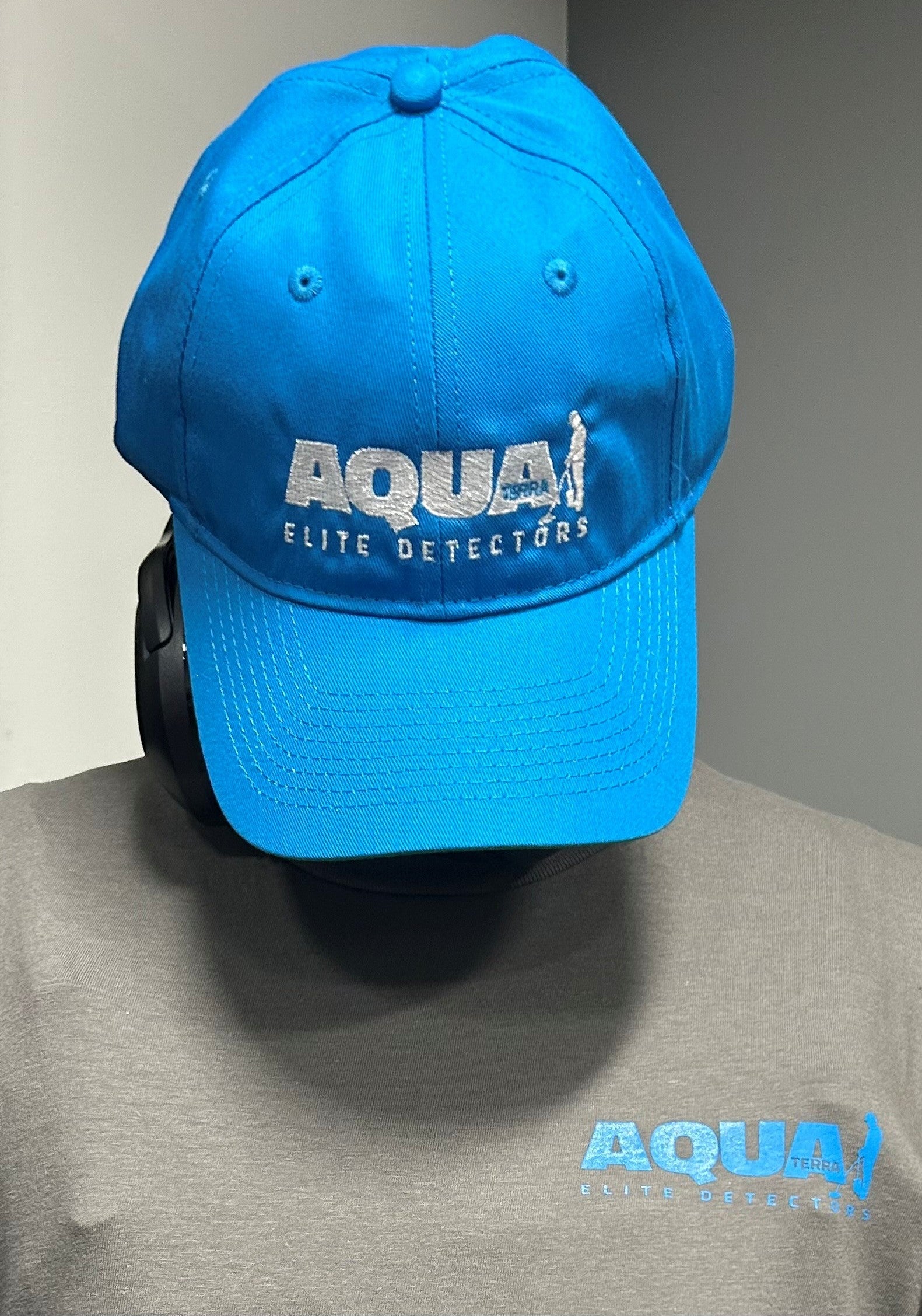 Aquaterra Logo Teal Adjustable Cap