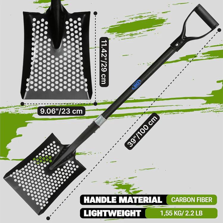 CKG Carbon Sand Sifter Shovel