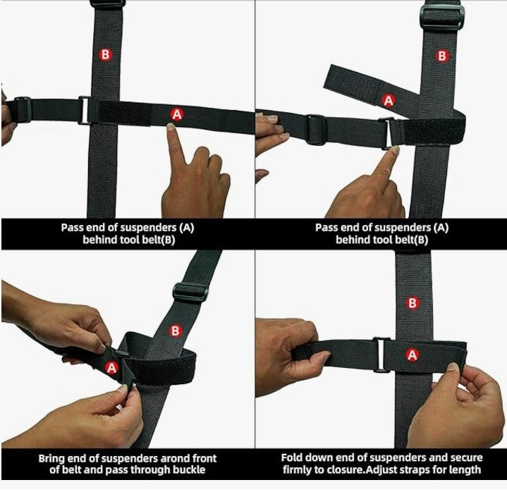 MeloTough Tactical Suspenders